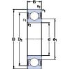 Bearing 61824-2RS1 SKF