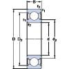 Bearing W 6001-2Z SKF