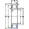 Bearing W 602 X-2ZS SKF #1 small image