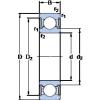 Bearing W 6000-2RZ SKF #1 small image