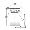 Bearing 70BAR10H NSK #1 small image