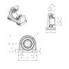 Bearing USPAE205 SNR #1 small image