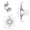 Bearing USPFL202 SNR #1 small image