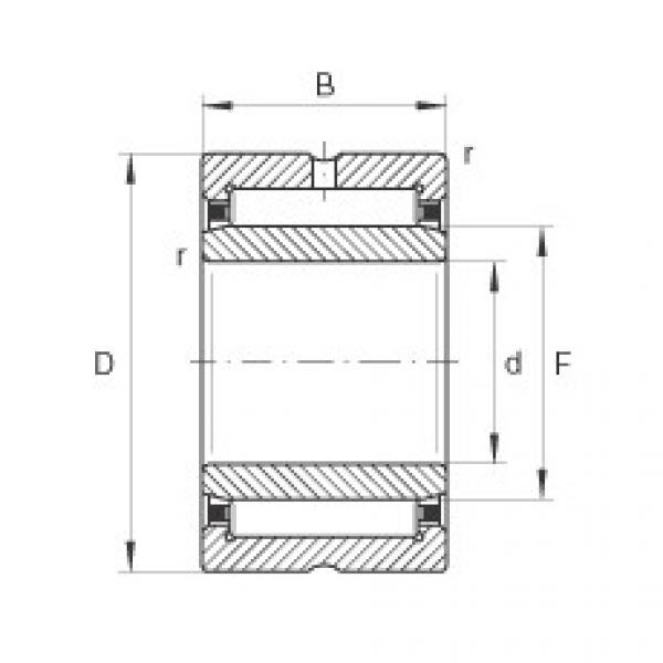 Bearing NKI55/35 INA #1 image