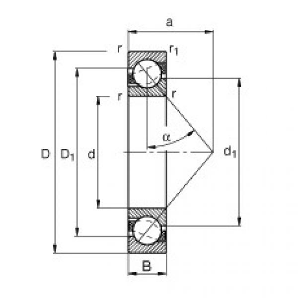 Bearing 7005-B-TVP FAG #1 image