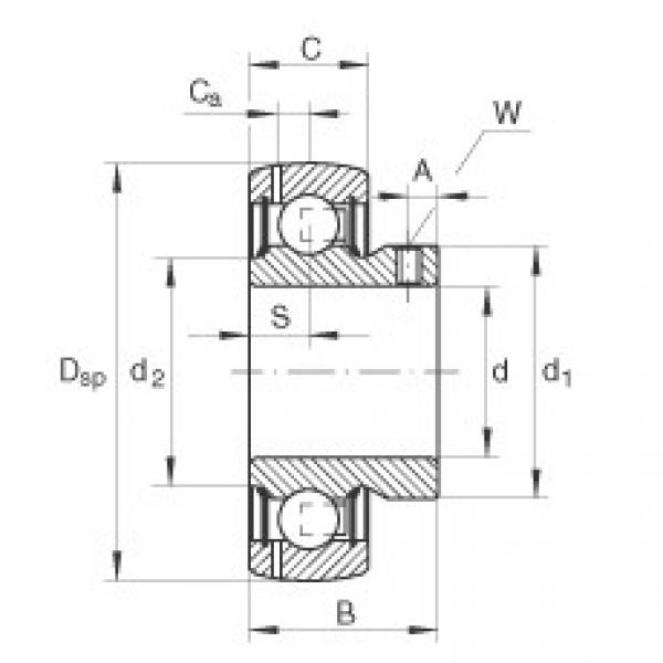 Bearing GAY15-NPP-B INA #1 image