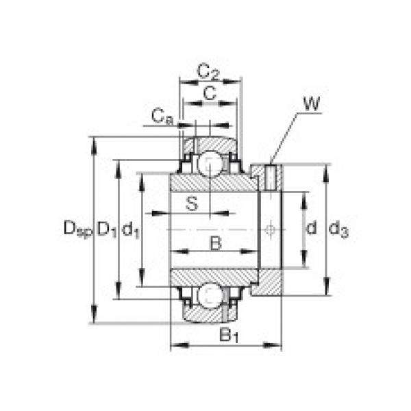 Bearing G1008-KRR-B-AS2/V INA #1 image