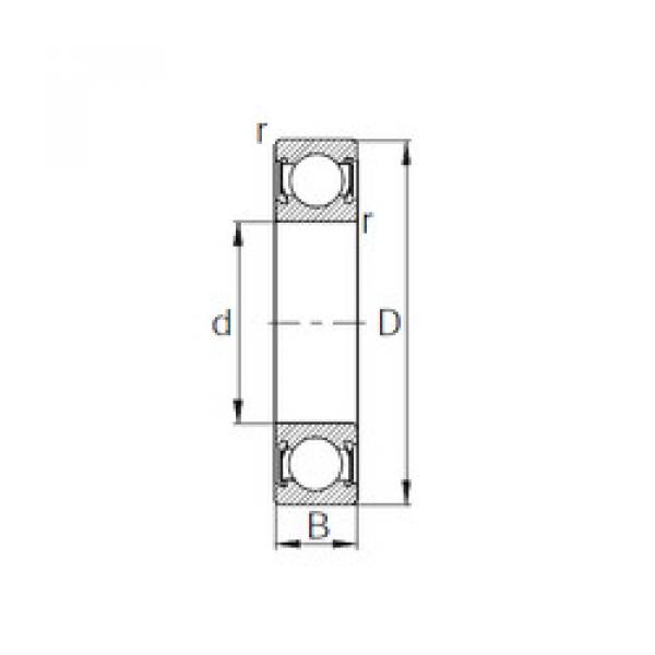 Bearing 6316DD KBC #1 image