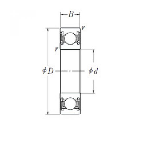 Bearing 6316DDU NSK #1 image