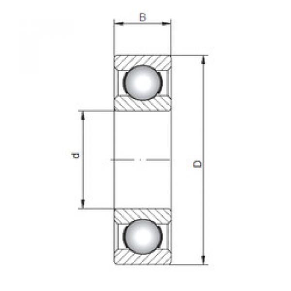 Bearing 61828 CX #1 image