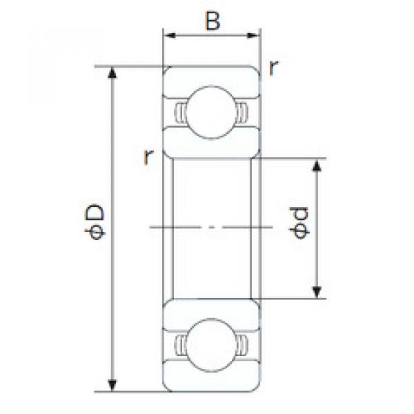 Bearing 6316 NACHI #1 image