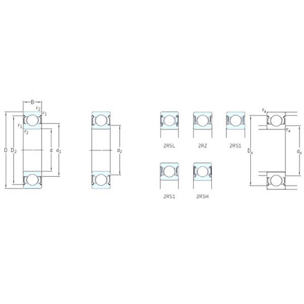 Bearing W619/6X-2RS1 SKF #1 image