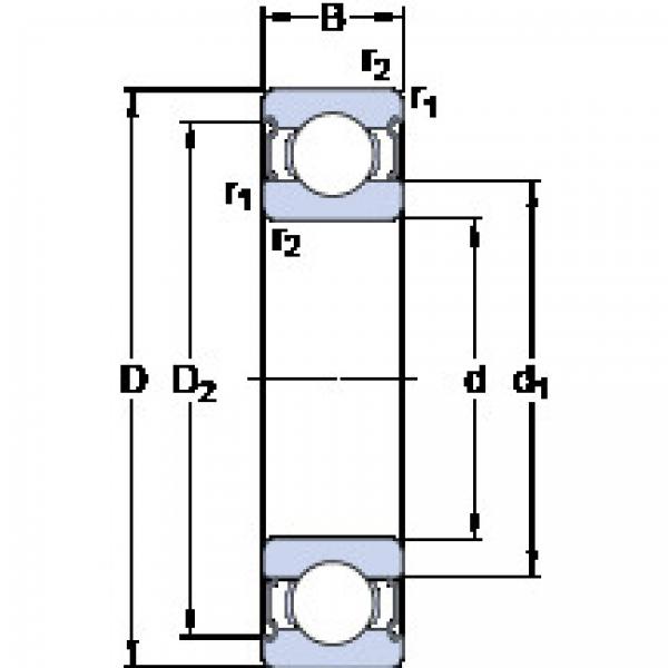 Bearing 6319-2Z SKF #1 image