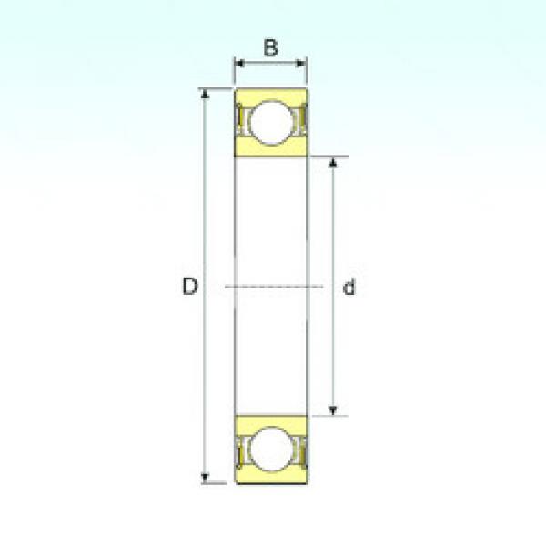 Bearing 6317-2RS ISB #1 image