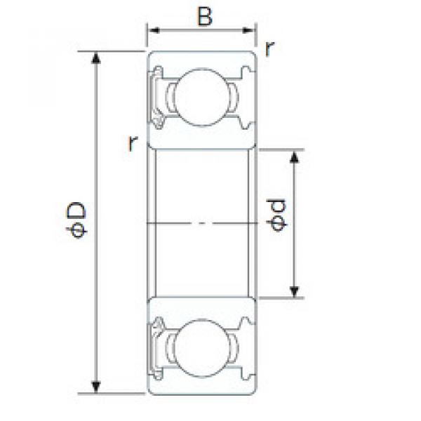 Bearing 6316-RS CYSD #1 image