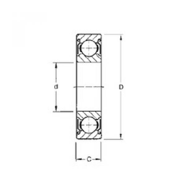 Bearing 6317-ZZ CYSD #1 image