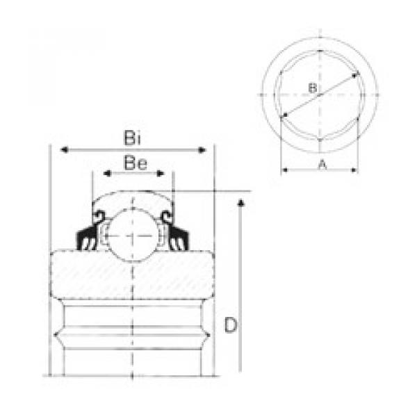 Bearing G207KPPB2 CYSD #1 image