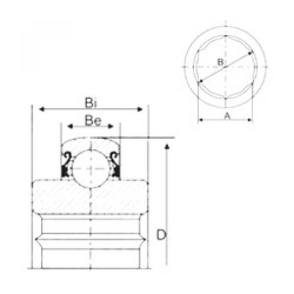 Bearing W208KRRB6 CYSD #1 image