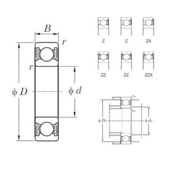 Bearing 6316Z KOYO #1 image