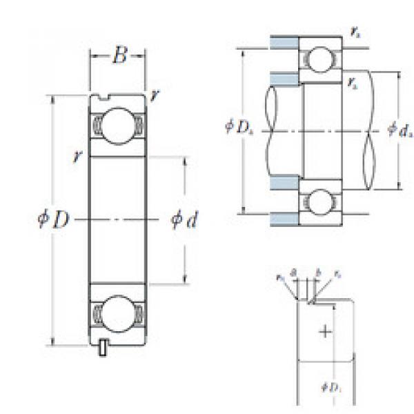 Bearing 6315N NSK #1 image