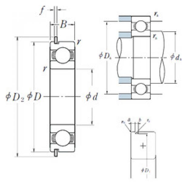 Bearing 6317NR NSK #1 image