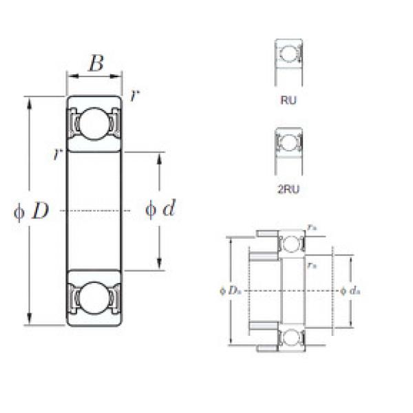 Bearing 6319-2RU KOYO #1 image