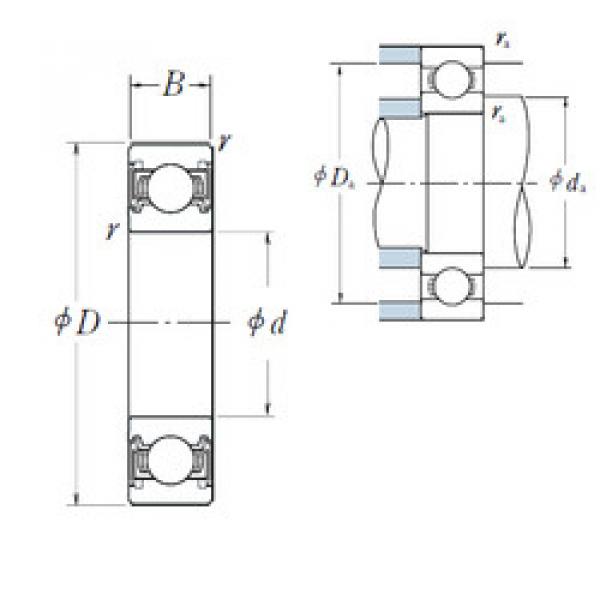 Bearing 6318VV NSK #1 image