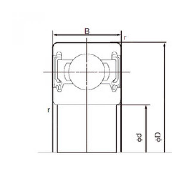 Bearing 6318-2NK NACHI #1 image