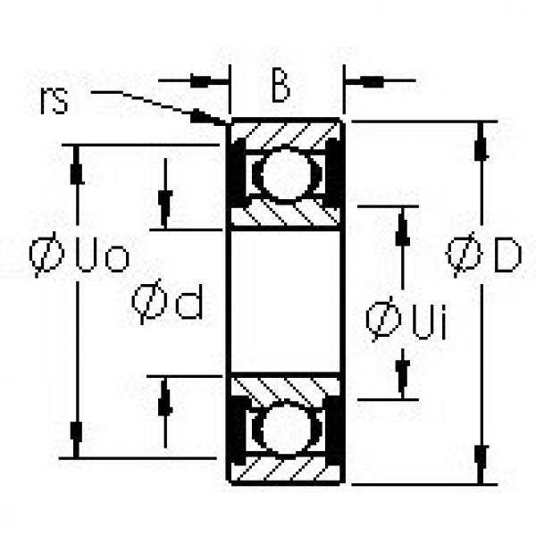 Bearing 6319-2RS AST #1 image