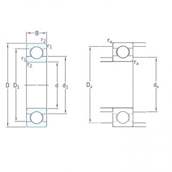 Bearing 6326/HC5C3S0VA970 SKF #1 image