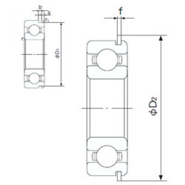 Bearing 6319NR NACHI #1 image