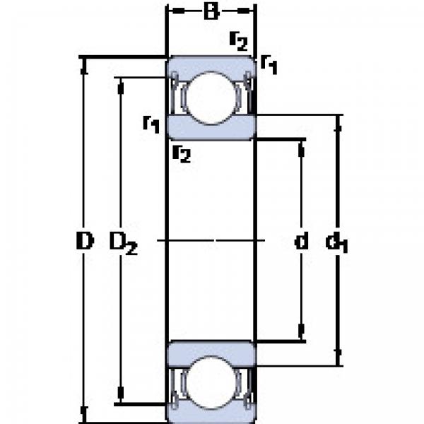 Bearing W 627/7-2ZS SKF #1 image