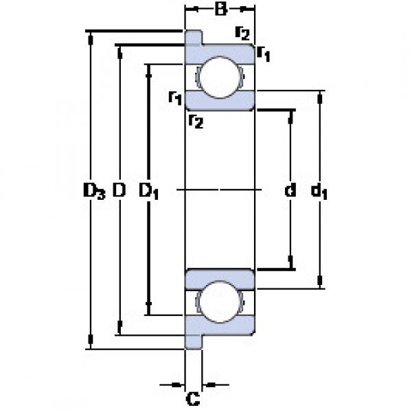 Bearing W 617/4 XR SKF #1 image