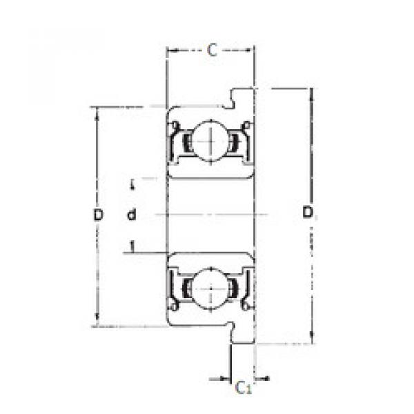 Bearing FR2-6ZZ FBJ #1 image