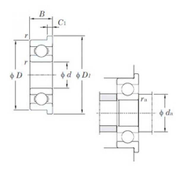 Bearing F686 KOYO #1 image