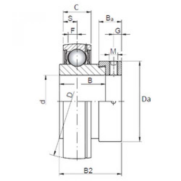 Bearing FD207 CX #1 image