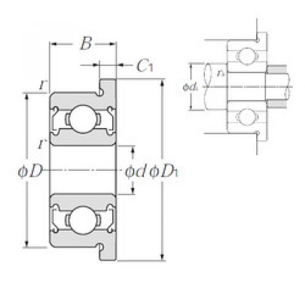 Bearing FL60/2,5ZZA NTN #1 image