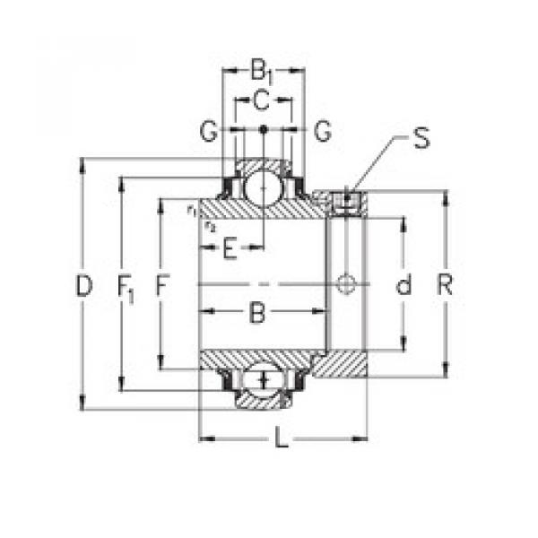 Bearing GE17-KRRB NKE #1 image