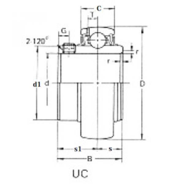 Bearing UC311 CRAFT #1 image