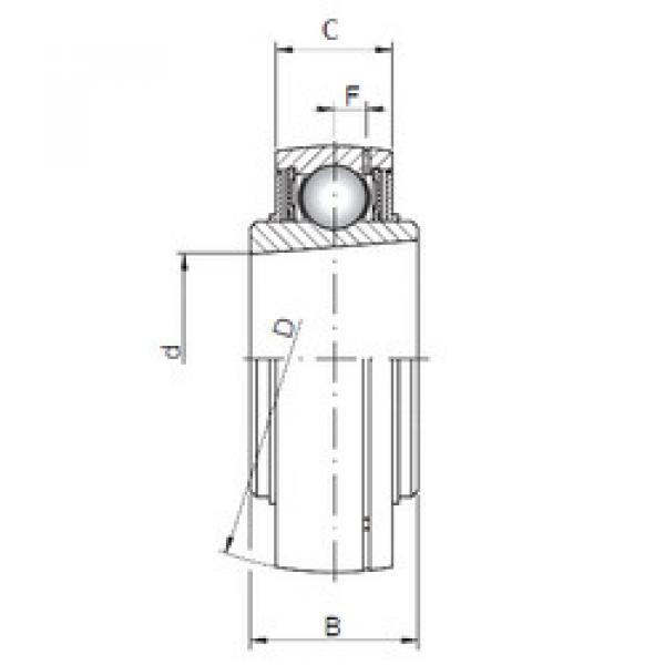 Bearing UK216 ISO #1 image