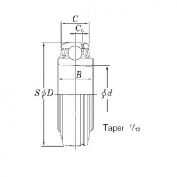 Bearing UK206 KOYO #1 image