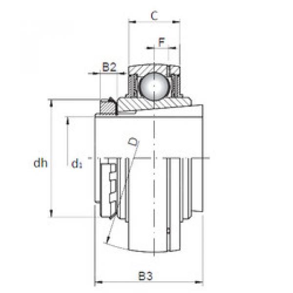 Bearing UK217+H2317 CX #1 image