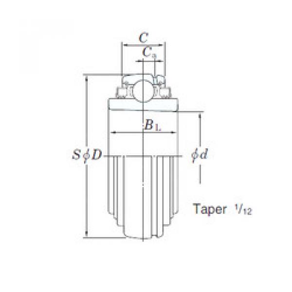 Bearing UK217L3 KOYO #1 image