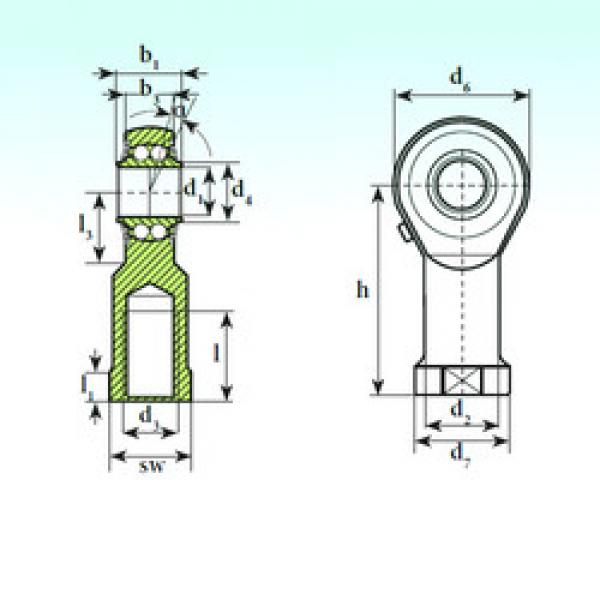 Bearing TSF 35 BB ISB #1 image