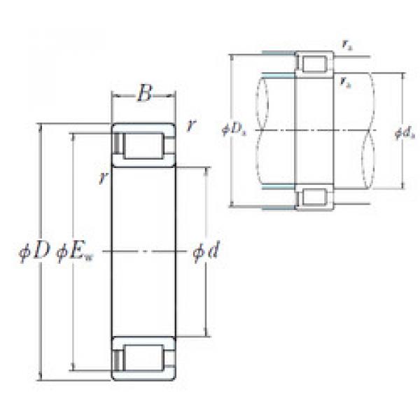 Bearing NCF18/500V NSK #1 image