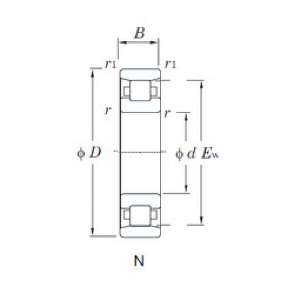 Bearing N238 KOYO #1 image