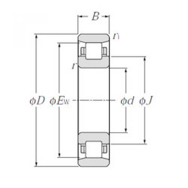 Bearing N332 NTN #1 image