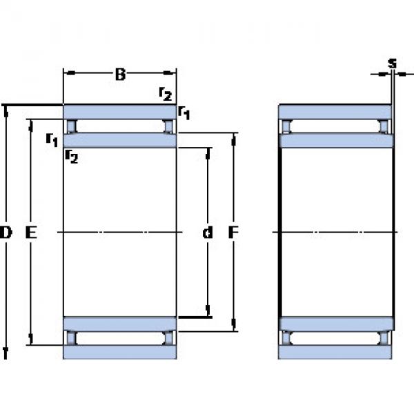 Bearing NAO 9x22x12 TN SKF #1 image