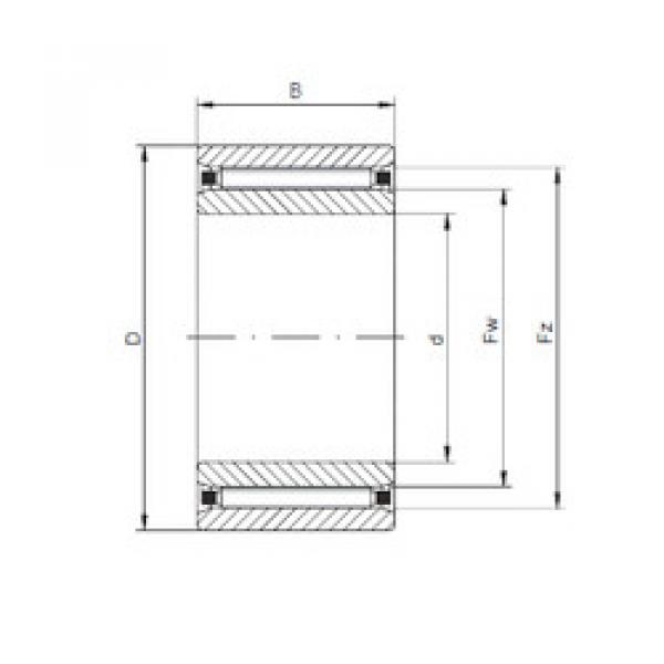 Bearing NAO15x28x13 ISO #1 image