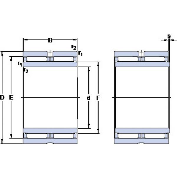 Bearing NAO 25x42x32 SKF #1 image